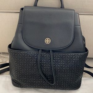 Tory Burch Bryant Quilted Backpack Black